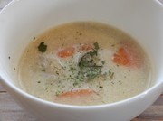 菊芋と野菜のプラントベース豆乳シチュー風の写真