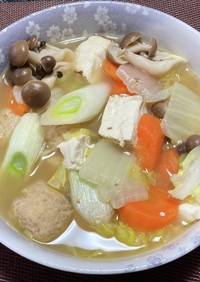 肉団子と野菜の鍋つゆ!(^^)!