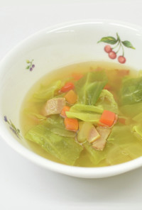 野菜のカレーコンソメスープ