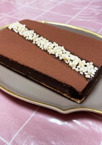 MARIEビスケットで生チョコタルト♥゛