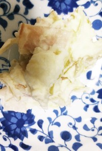牛乳多めのハムポテトサラダ