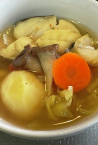 #寒い日の#タラの野菜たっぷり#スープ