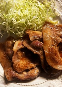 王道★豚ロース肉の生姜焼き