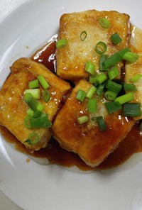 甘辛豆腐ステーキ