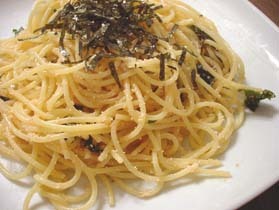 焼きたらこスパゲッティ
