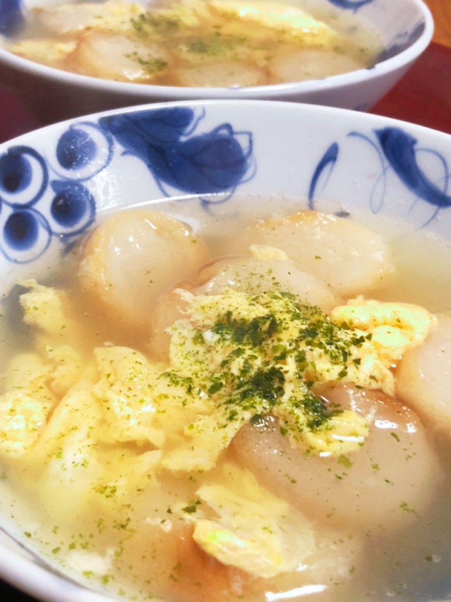＊生姜で減塩＊お麩と卵のスープの画像