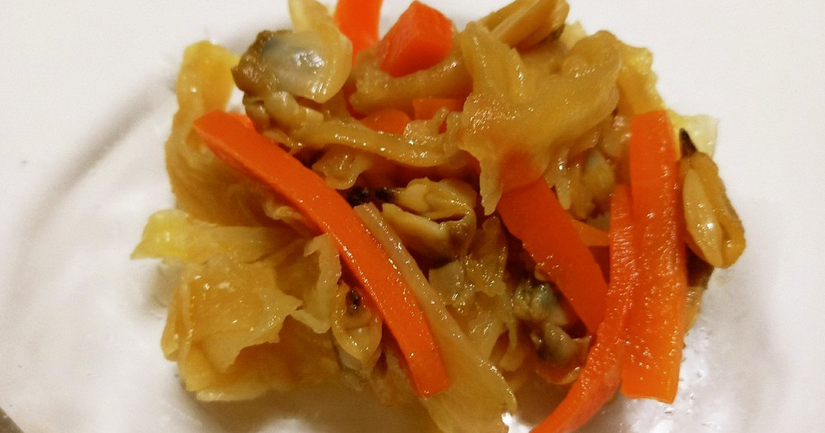 あさり入り 切り干し大根の煮物 レシピ 作り方 By ポテチ犬 クックパッド 簡単おいしいみんなのレシピが374万品