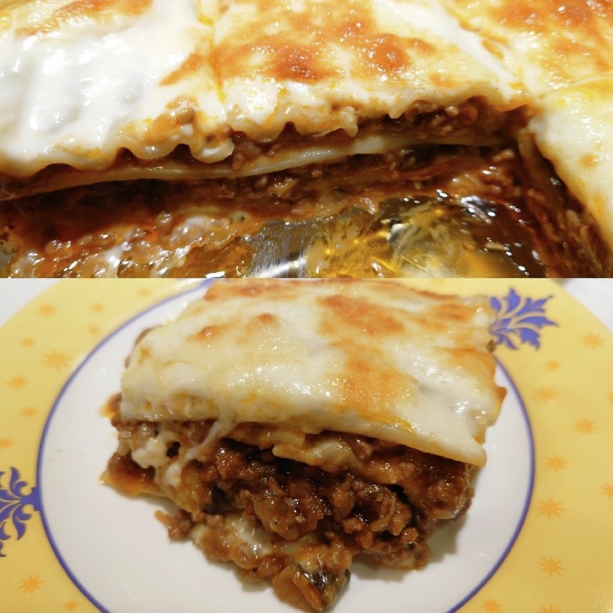 ケトナスのラザニアのレシピ