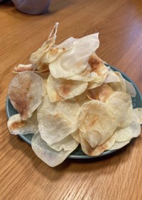 レンジdeポテトチップス