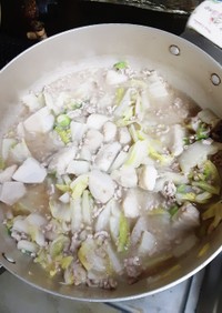 白菜と里芋のあんかけ風煮