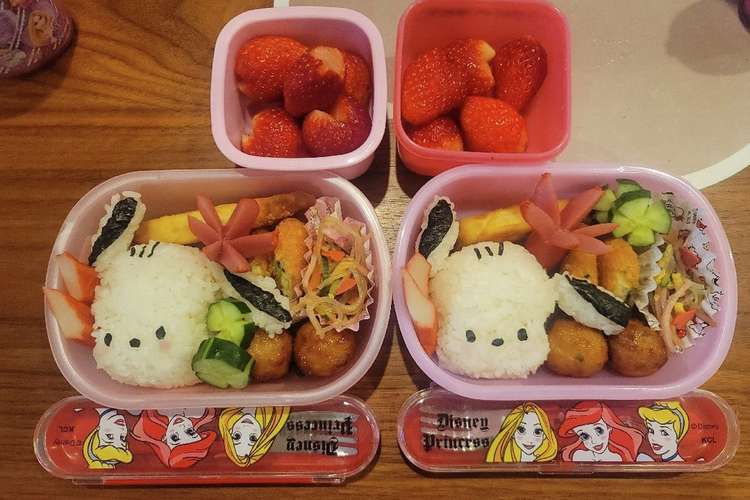 ポチャッコのキャラ弁 レシピ 作り方 By Yutty クックパッド 簡単おいしいみんなのレシピが374万品