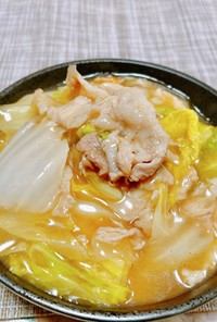 白菜と豚肉のうま煮