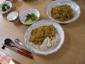 いい香り! スパイシーな大根カレー