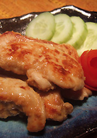 タイカレー風味、鶏肉の漬け焼き
