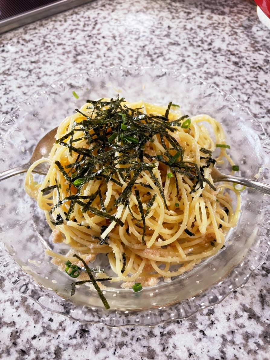 たらこクリームパスタの画像