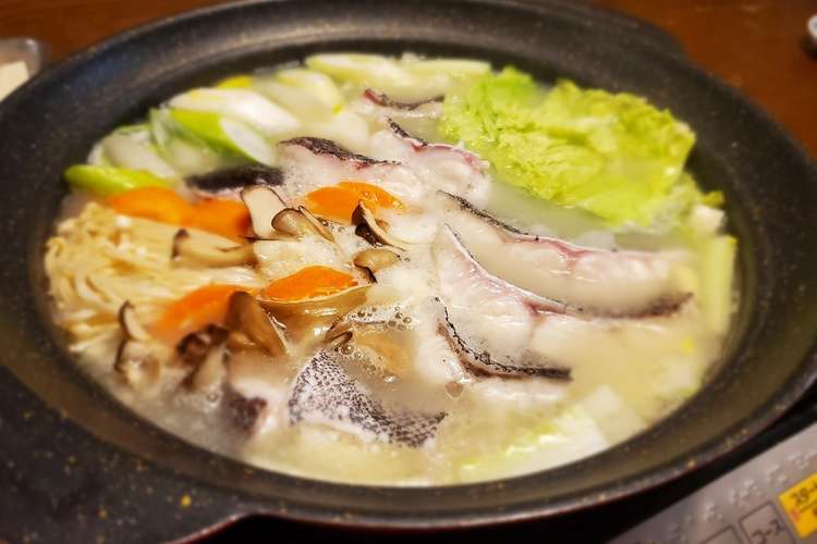 マハタの白湯鍋 レシピ 作り方 By 尾鷲市海養協 クックパッド 簡単おいしいみんなのレシピが366万品