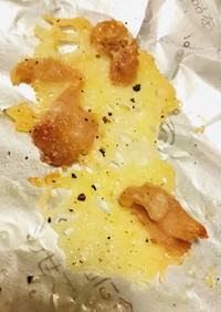 カリカリ鶏皮チーズ焼き