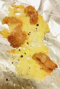カリカリ鶏皮チーズ焼き