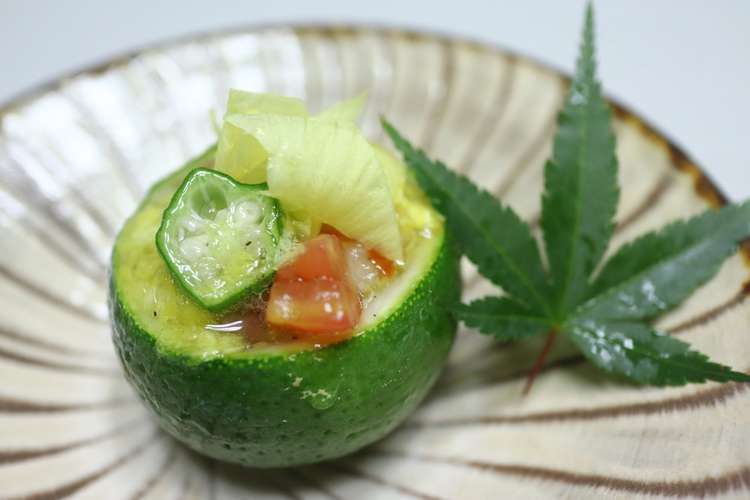 花オクラ梨かぼす和え レシピ 作り方 By 大分県 カボたん クックパッド 簡単おいしいみんなのレシピが376万品