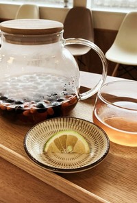 かぼすを使った秋の漢方ブレンド茶