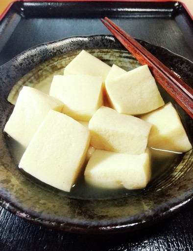 味染み☆高野豆腐の煮物（電気圧力鍋1分）の写真