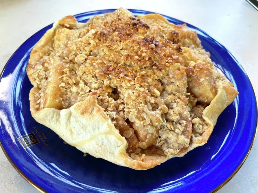 オートミールクランブルアップルパイ by ゴチラ 【クックパッド】 簡単おいしいみんなのレシピが395万品