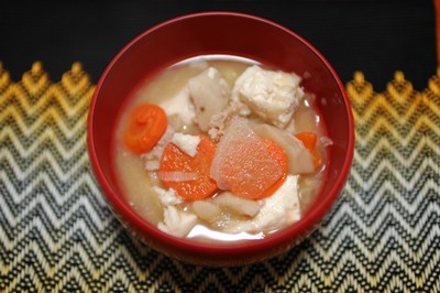 根菜の粕味噌汁の画像