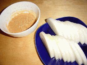 はまるマヨ味噌デイップ