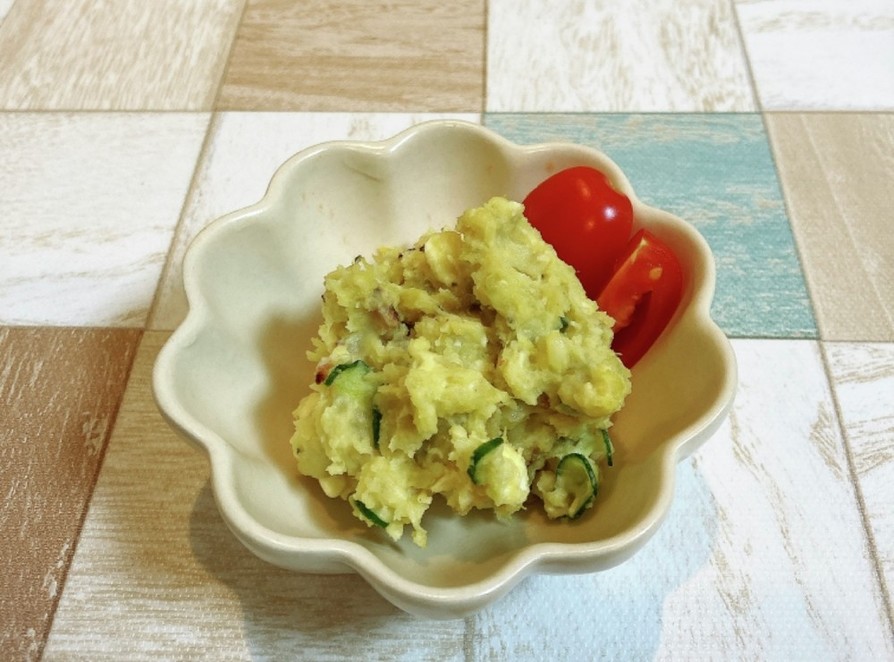 ♡焼き芋のリメイクサラダの画像