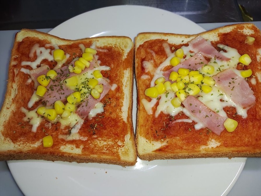 かんたんピザ・トーストの画像