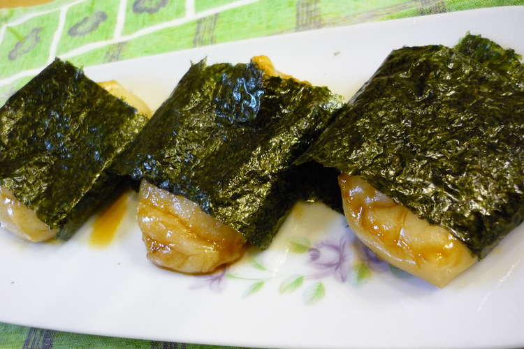つけ焼きがポイント お餅の磯辺焼き レシピ 作り方 By はっちぱっち クックパッド