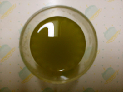 シロップ緑茶の写真