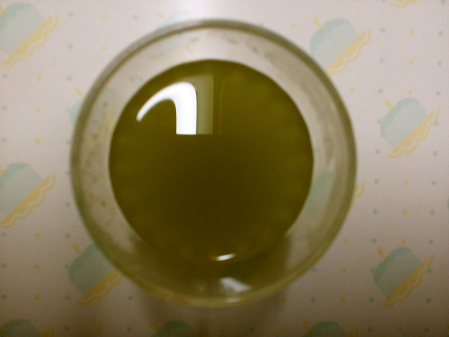 シロップ緑茶の画像