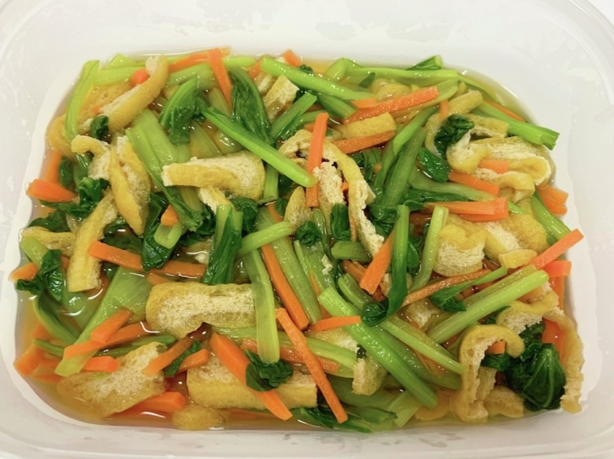 減塩❁ 小松菜の煮浸しの画像
