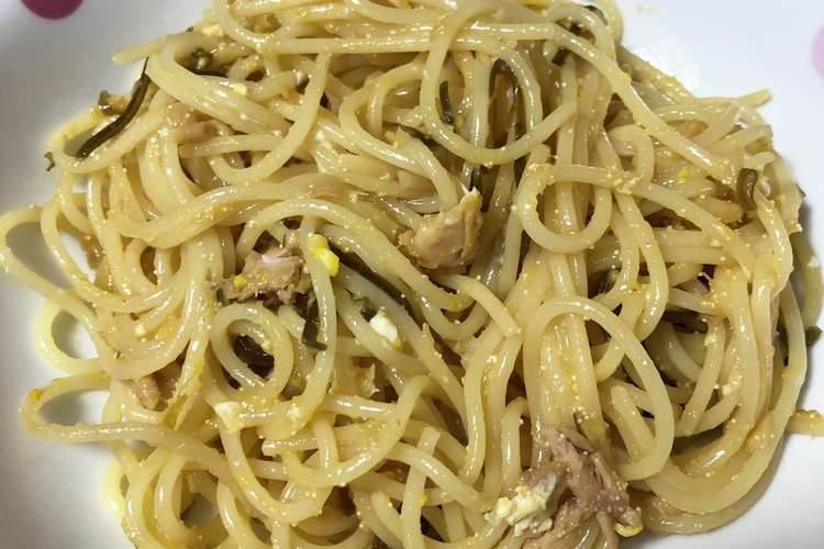 子供も好きな味 ツナとたらこの和風パスタ レシピ 作り方 By Komame クックパッド 簡単おいしいみんなのレシピが376万品