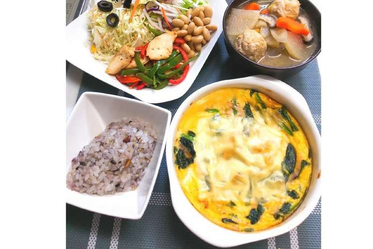 ダイエット夜ご飯624 レシピ 作り方 By Mao Oshu クックパッド 簡単おいしいみんなのレシピが377万品