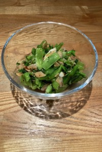 小松菜のホットサラダ