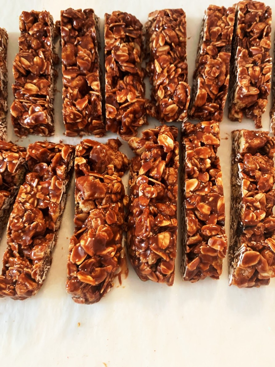 ビスコフオートミールバーのレシピ