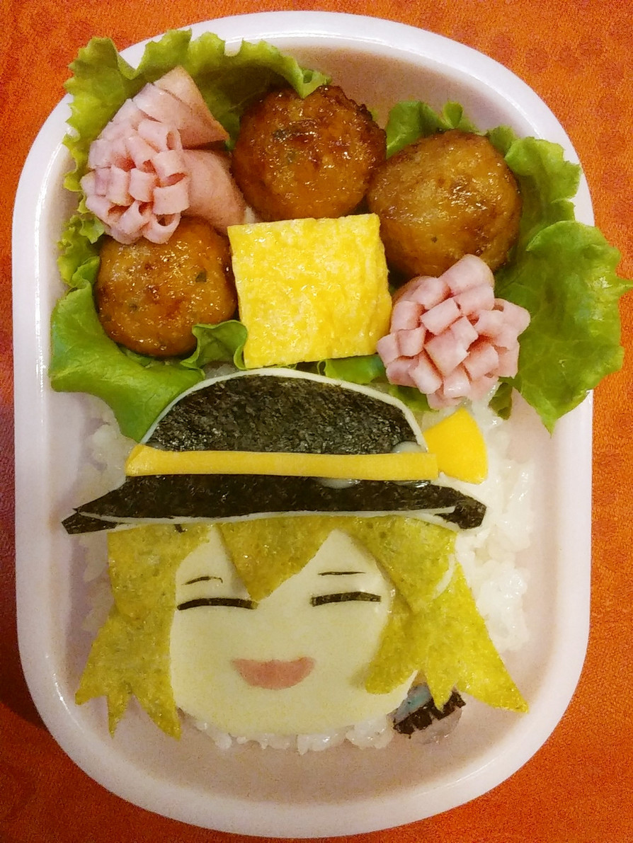 東方こいしちゃんのキャラ弁当の画像