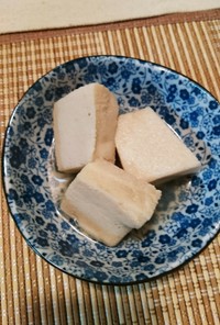 婆ちゃんの高野豆腐の煮物