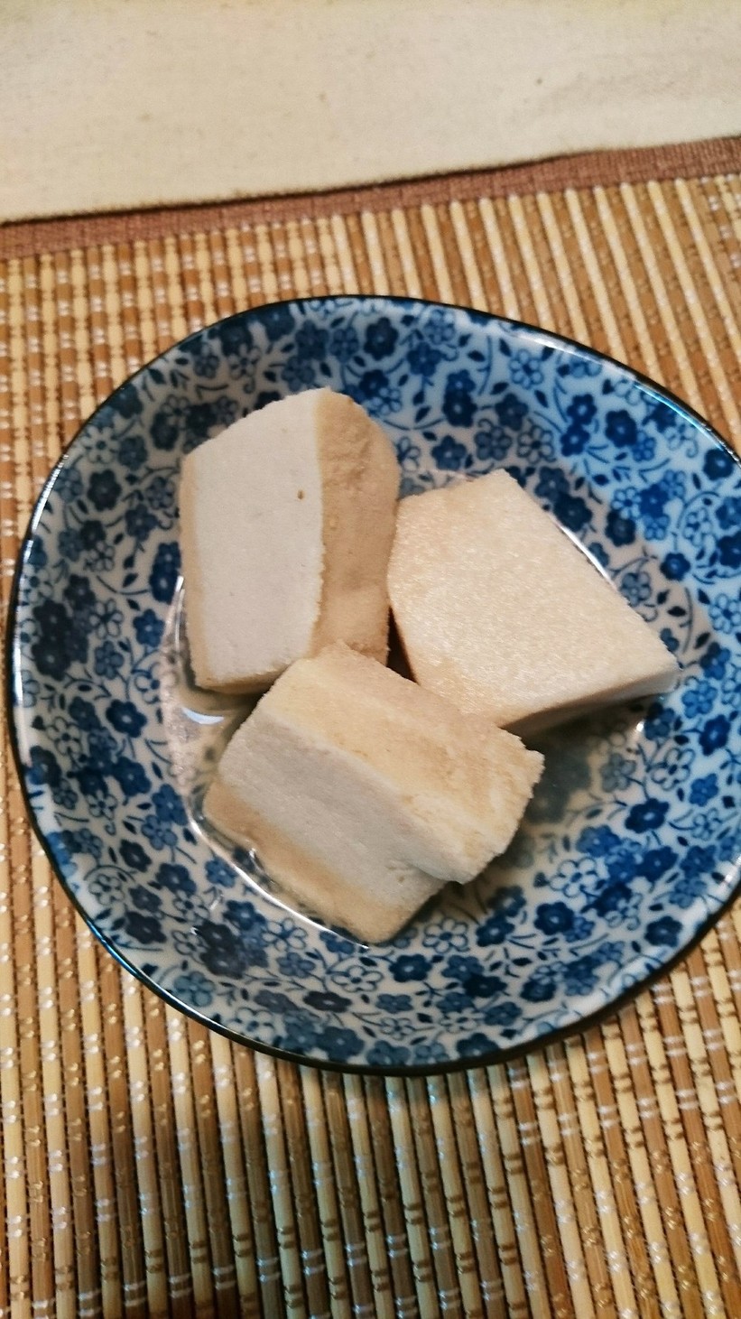 婆ちゃんの高野豆腐の煮物の画像