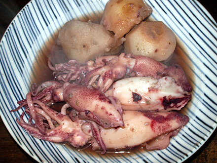 ヒイカと里芋の煮物の画像
