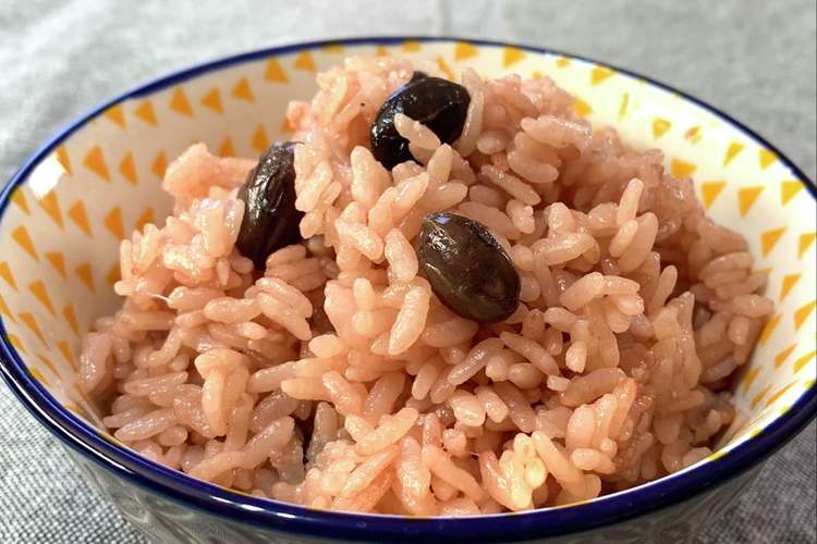 色々なお豆で お赤飯 レシピ 作り方 By きっかママ クックパッド 簡単おいしいみんなのレシピが374万品