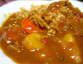 ヘルシー♪ウチのカレーはトマトとニンニク