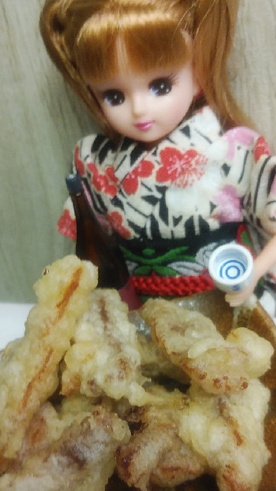 リカちゃん♡味わいスルメの天ぷらの写真
