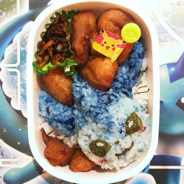 ポケモン シャワーズ お弁当 キャラ弁 レシピ 作り方 By Lily クックパッド 簡単おいしいみんなのレシピが366万品