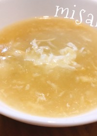 超簡単☆コーン缶de中華風コーンスープ