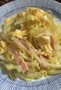 卵とカット野菜の炒物