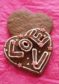 バレンタインに♥LOVEデコクッキー