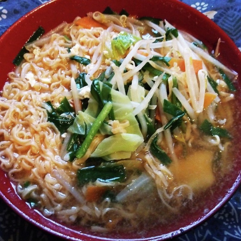 野菜ラーメンのレシピ
